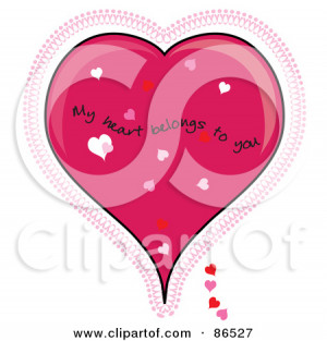 My Heart Belongs to You Clip Art