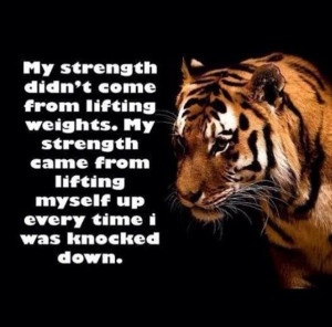 am a tiger hear me roar! Resilience, strength and determination is ...