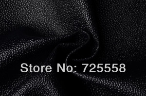 Free Shipping One Yard Black Pearl Fish Skin Fabric For Making Bags