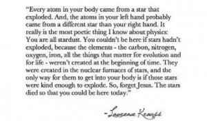 Quote about stardust