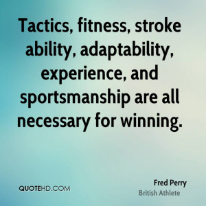 Tactics, fitness, stroke ability, adaptability, experience, and ...