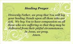 quotes about healing from sickness bing images more life quotes prayer ...