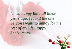 Humorous anniversary quotes