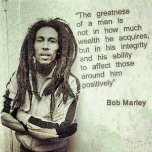 Quote of the day #Bobmarley #realshit #truth (Taken with instagram )