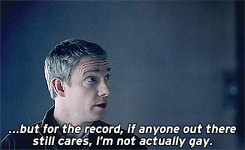 1k sherlock martin freeman john watson bbc sherlock gif* Irene Adler ...