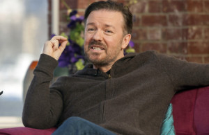 Ricky Gervais makes good money offending everyone in sight, but if you ...