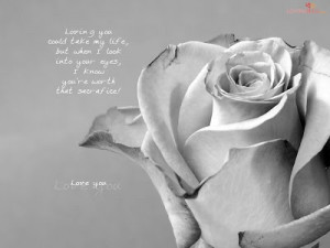 Poem - My Dear Rose, The Ultimate Sacrifice