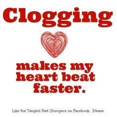 We love clogging! More