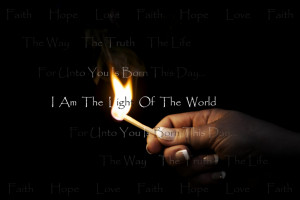 When Jesus spoke again to the people, he said, “I am the light of ...