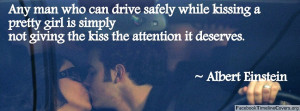 einstein kissing driving quote 490x181 Einstein Kissing Driving Quote
