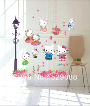 -Cat-Removable-Wall-Stickers-PVC-Art-DIY-Decoration-Decals-Quotes ...