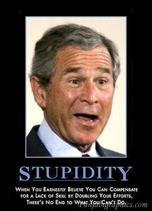 Bush Stupidity
