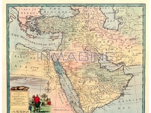 Arabian Peninsula Map Photo