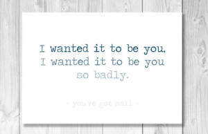 You've Got Mail Typography Quote Poster