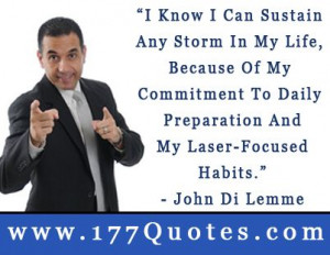 John Di Lemme Motivational Success Quote, 