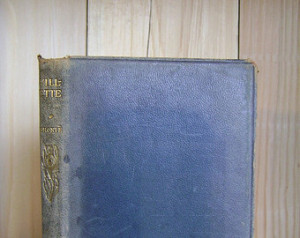 Villette by Charlotte Bronte Green Leather Binding 1907 Antique Book ...