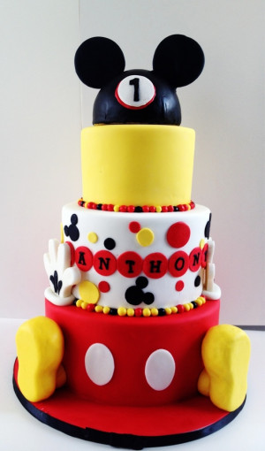 mickey cake mickey birthday cake mickey 1st birthday cake