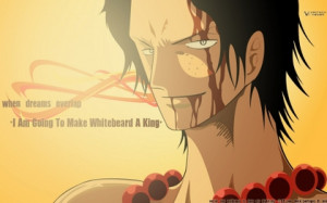 one piece anime quotes ace anime portgas d ace 1920x1200 wallpaper Art ...