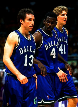 Steve Nash Michael Finley Dirk Nowitzki Dallas MavericksNba Basketball ...