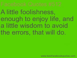 ... avoid the errors, that will do.-Best Facebook Quotes, Facebook Sayings