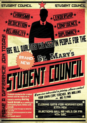 Student Council Poster