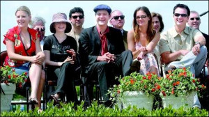 Cast at the Dawson's Creek Tribute Ceremony