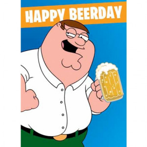 Family Guy Birthday Greeting Card