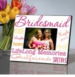 Great Bridesmaid frame, fun sayings...Bridesmaid gifts – $26.99 ...
