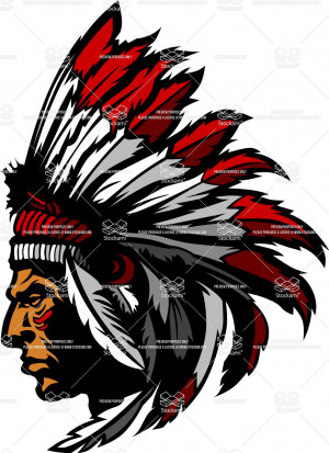 Indian Head Mascot Royalty