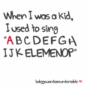 alphabet, elemeno, kid, sing