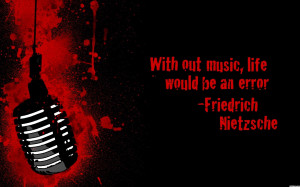 Music Music Quote Wallpaper