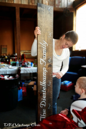 DIY Personalized Growth Chart