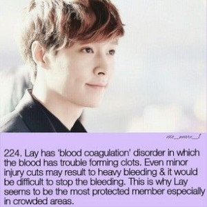 EXO facts. I dont love this, but I love Lay and I want you guys to ...
