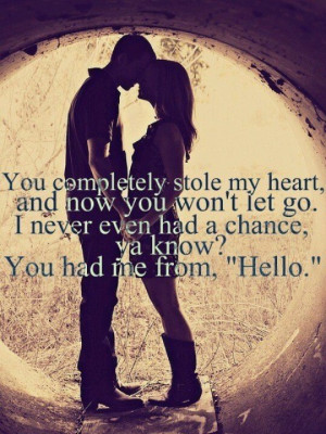 You had me from hello - Kenny Chesney