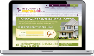 logo and website design insurance quotes homeowners