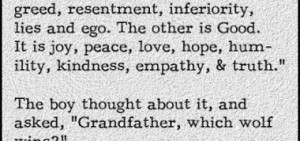... , benevolence, empathy, generosity, truth, compassion, and faith