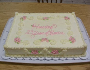 Picture of Beatiful retirement cakes