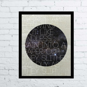 Across the Universe by Beatles Quote Print, printable wall home decor ...