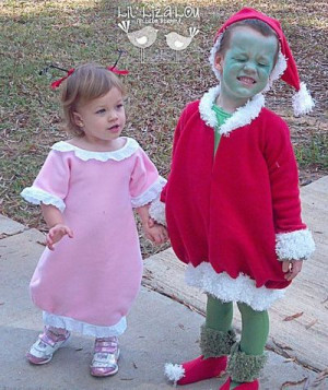 The Grinch and Cindy Lou Who - 2012 Halloween Costume Contest