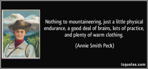 More Annie Smith Peck Quotes