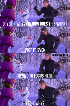 Go Back > Gallery For > Olaf Gif Yeah Why
