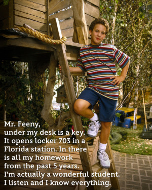 Danielle Fishel shared this gem on Instagram today.