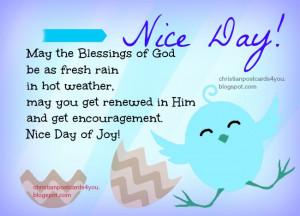 Quotes You Can Share On Facebook ~ Nice Day with Nice blessed quote ...