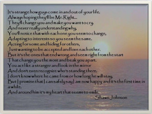 This is a poem by Shawn Johnson. Very inspiring and encouraging. :)