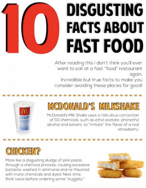 10 Disgusting Facts About Fast Food