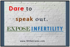 Not Infertility.....Why the Secrecy? 7 in 10 women admitted that being ...