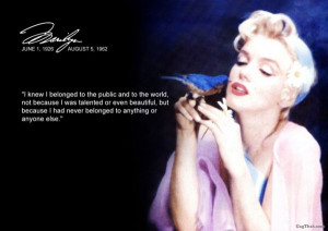 marilyn monroe quote1