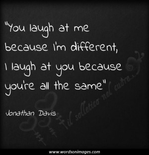 Jonathan davis quotes