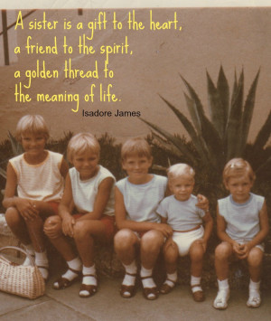 Sunday Quotes - sisters