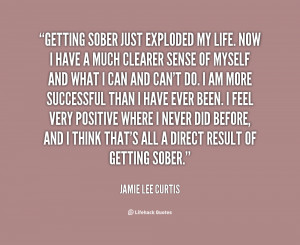 Sobriety Quotes For Women Curtis on getting sober